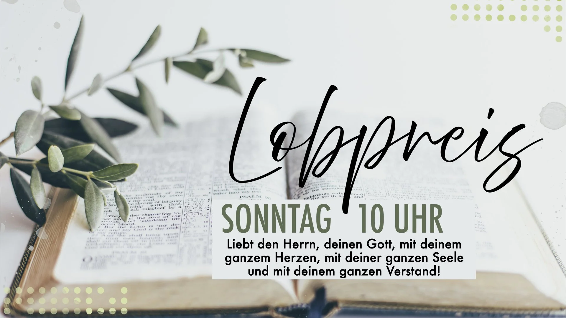 Lobpreislieder: Von guten Mächten