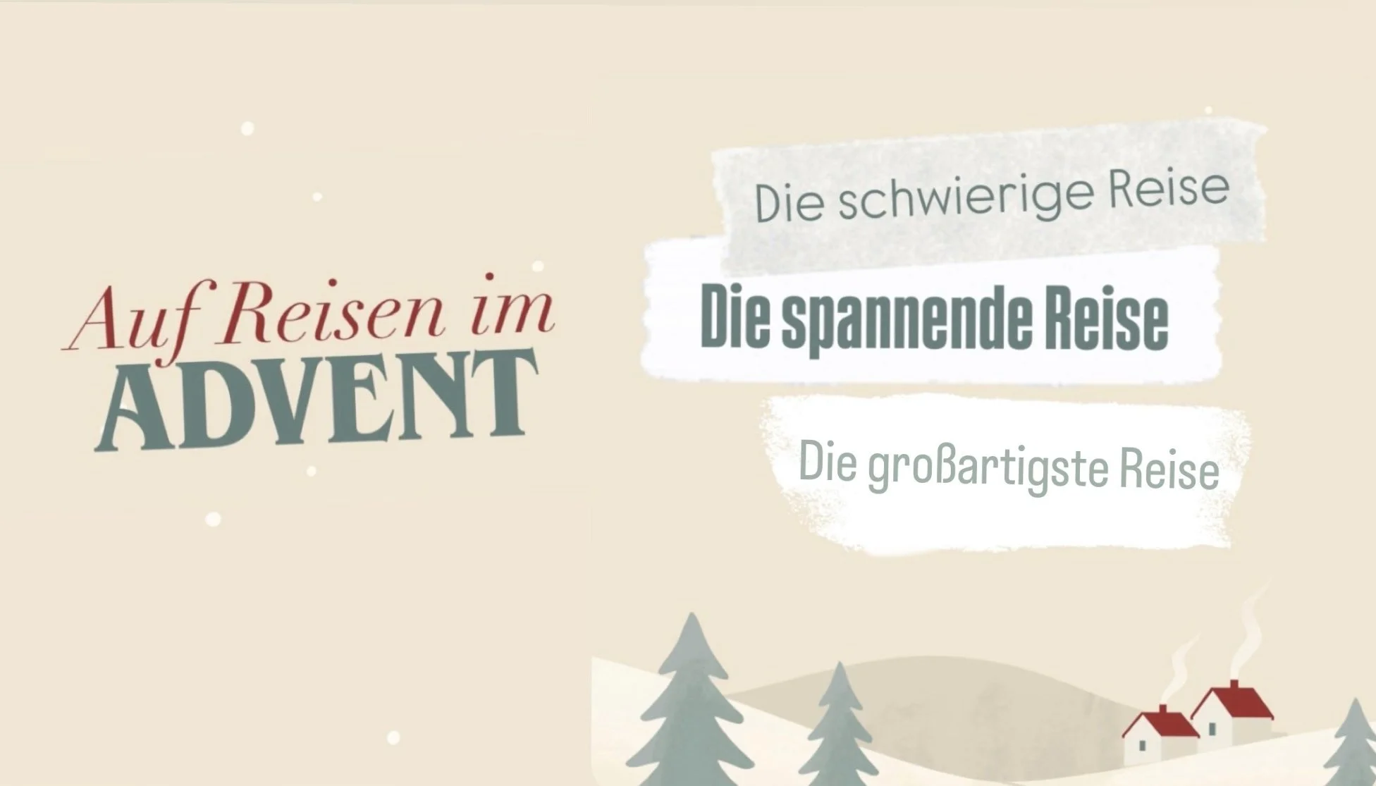 Advent: The Surprising Journey