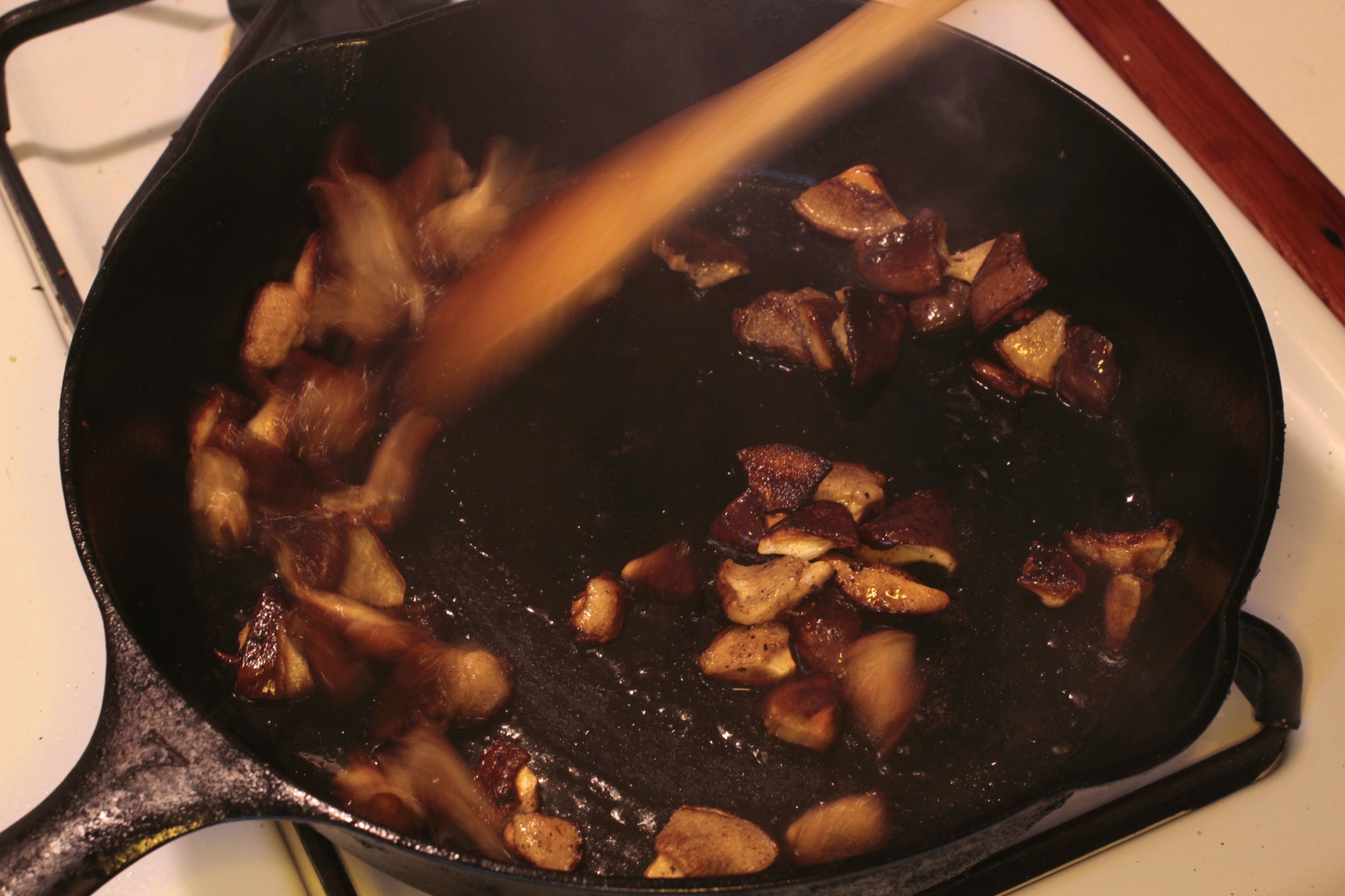 Stir with vigor.