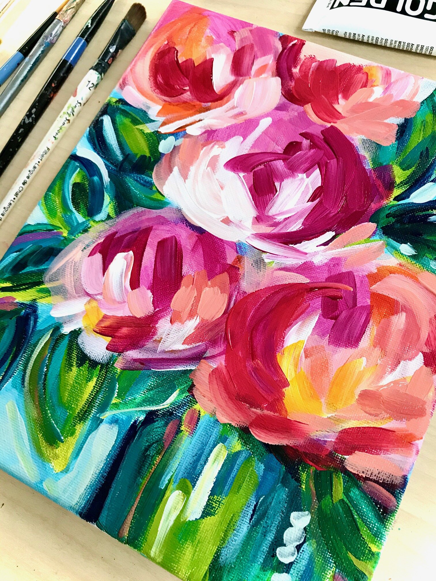 The One Thing That Will Improve Your Acrylic Painting Skills — Elle Byers  Art