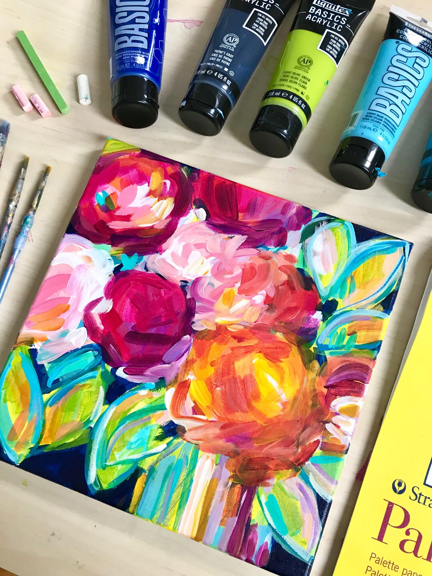 acrylic painting — Acrylic Painting Tutorials and Original Artwork by Elle  Byers