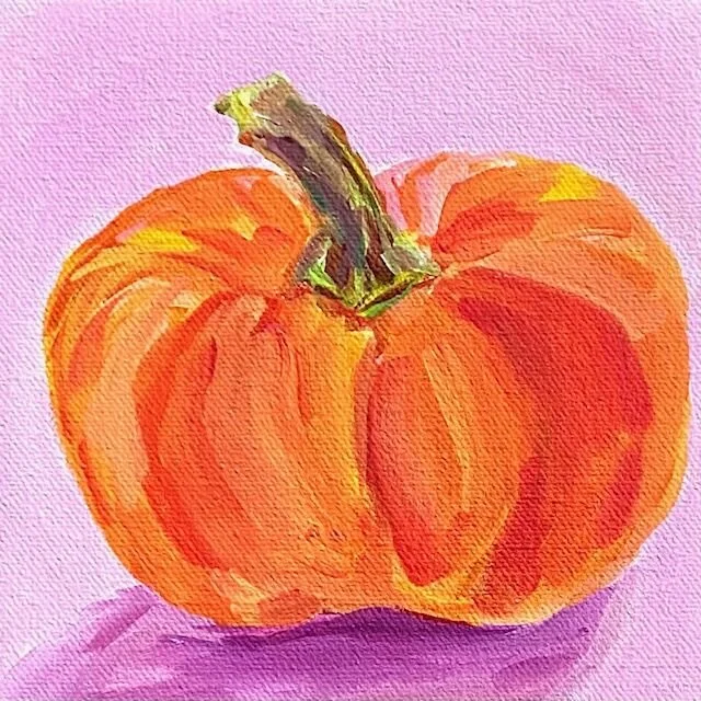 Easy Pumpkin Painting Tutorial for Beginners | Learn How to Paint a ...