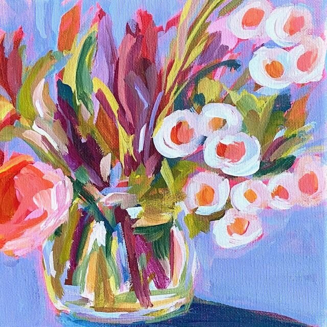 blue and pink flowers on canvas.jpg