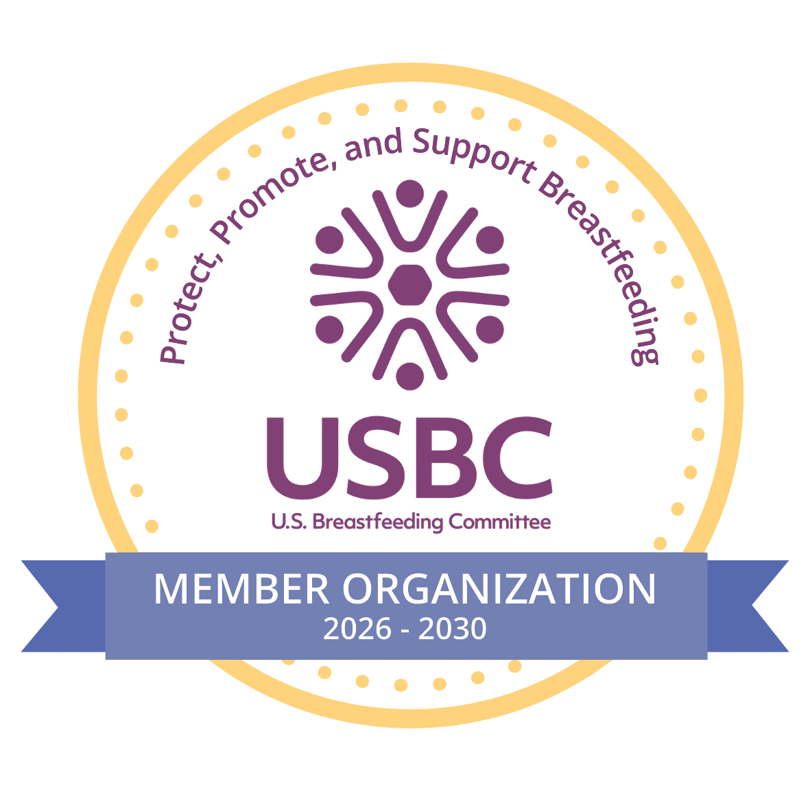 US Breastfeeding committee medallion 2026-2030