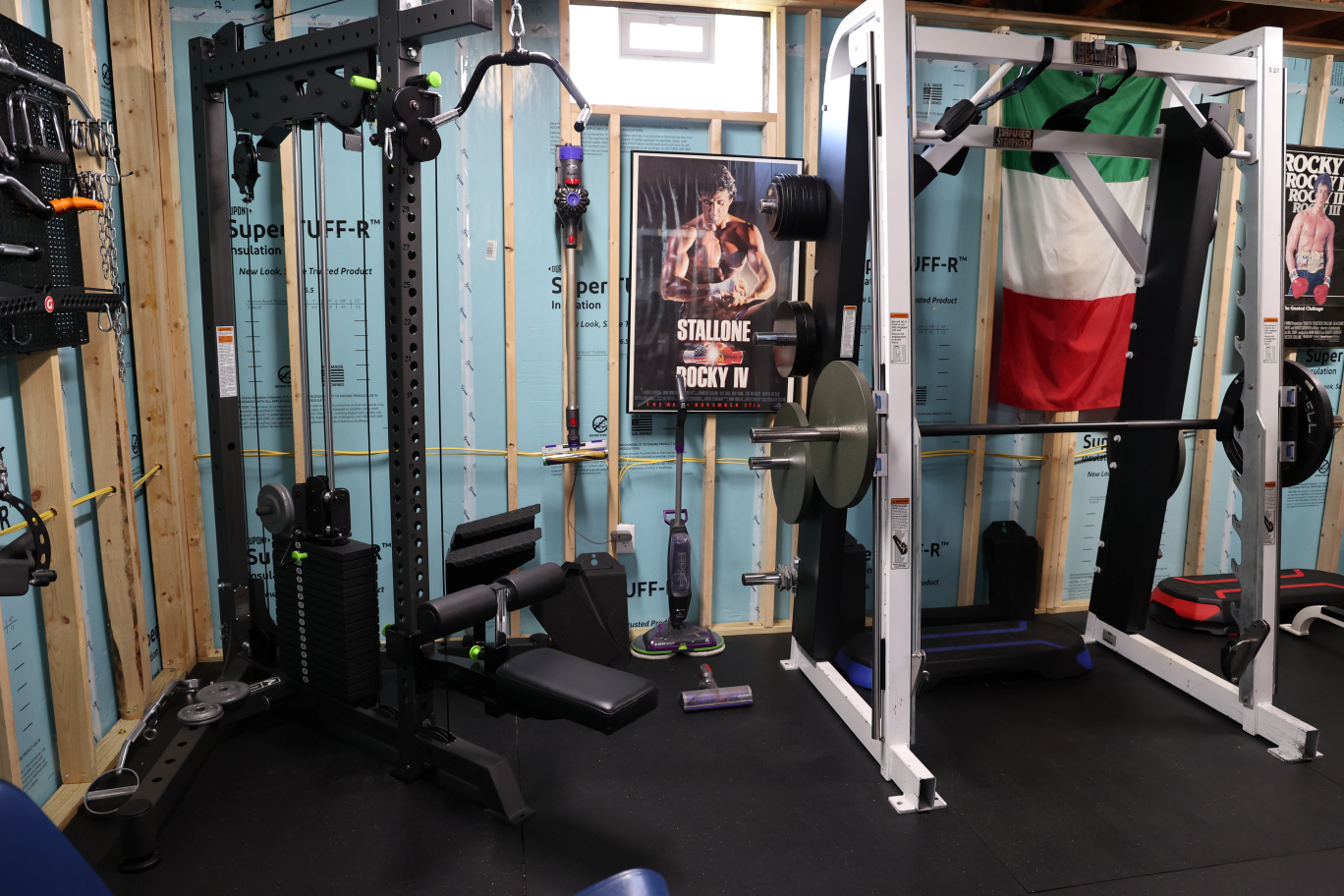 Prime Fitness HLP Single Stack, Hammer Strength Smith Machine