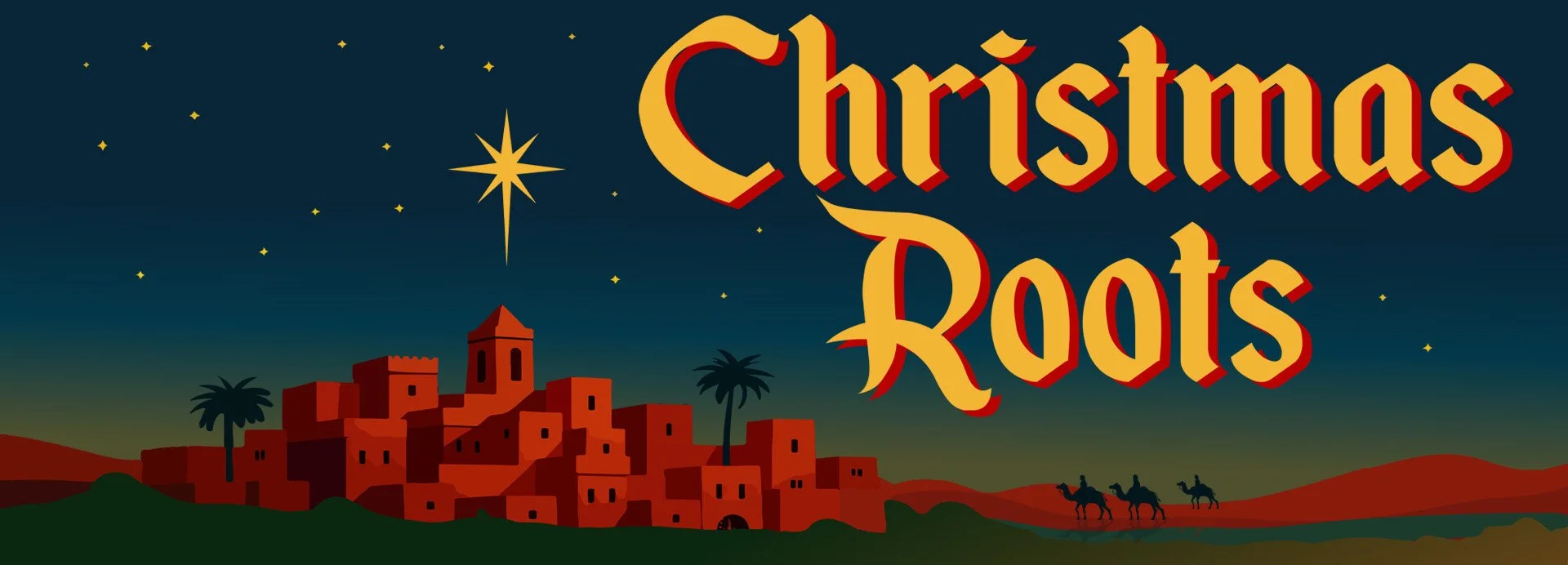 Christmas Roots Banner