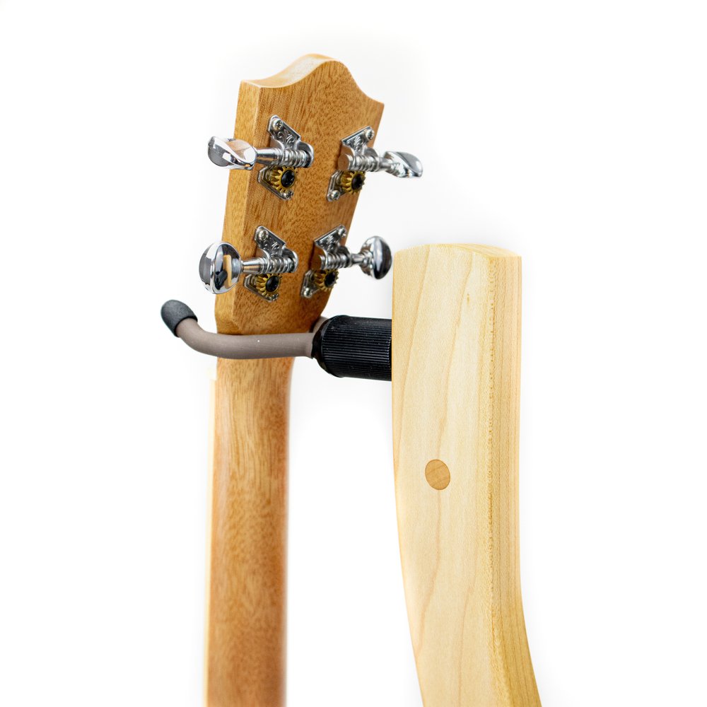 Zither Wooden Ukulele Stand (Maple) — The Ukebug