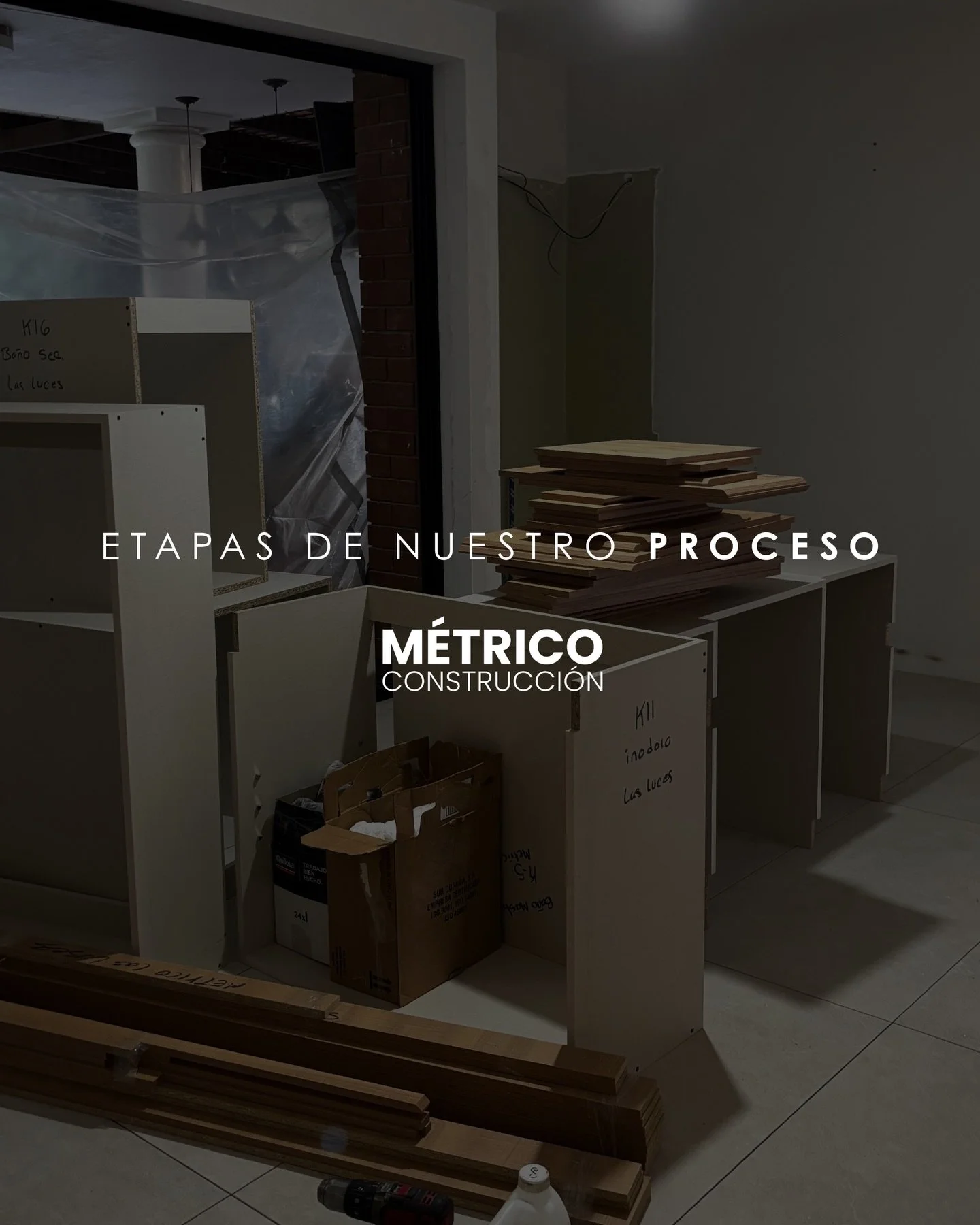 Todo proyecto avanza por etapas claras: an&aacute;lisis inicial, coordinaci&oacute;n t&eacute;cnica, desarrollo, ejecuci&oacute;n y entrega final. El orden no limita la creatividad; la sostiene y la vuelve construible.
.
.
#DesignProcess #ProjectMana
