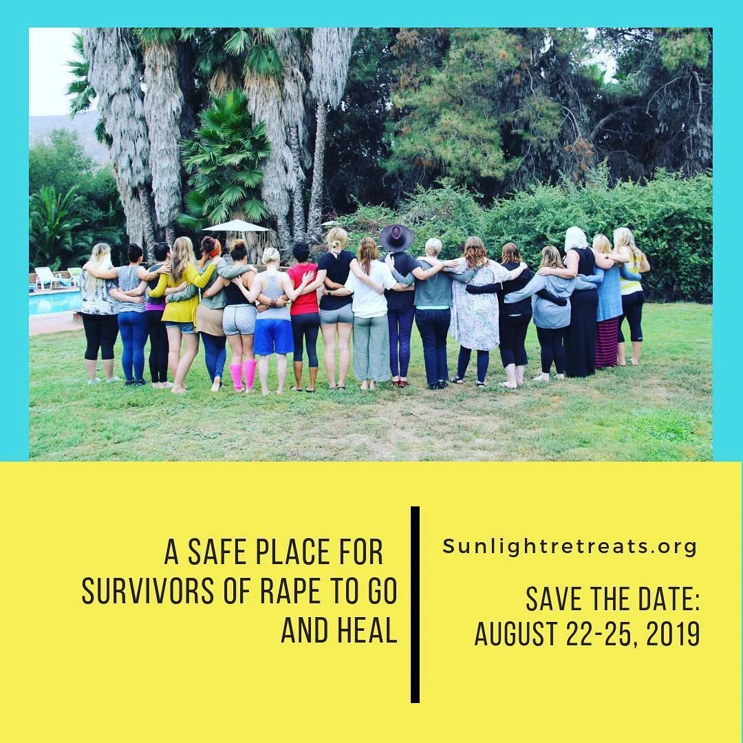 Applications for the August 2019 Sunlight Retreat for Survivors will be online 3/15!