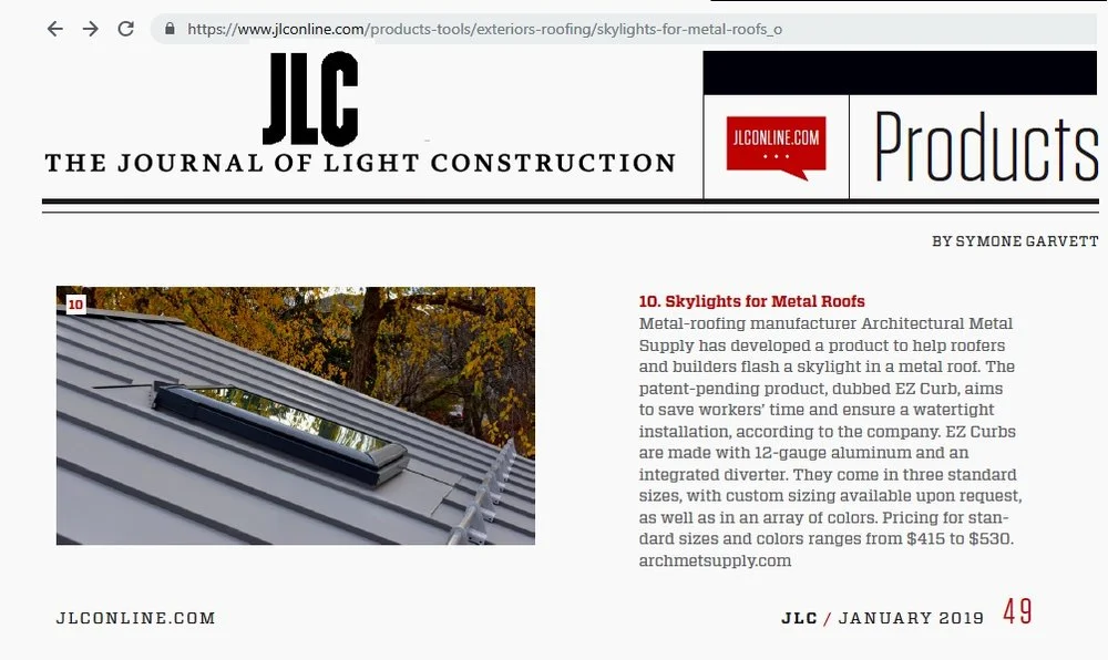 The Journal of Light Construction – Future Product Round UP / January 2019
