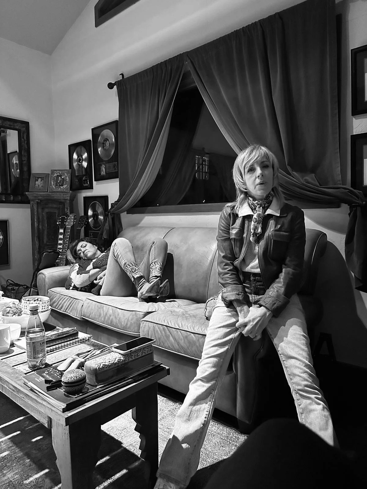 Claudia y Ana Torroja en Brantones Studio
