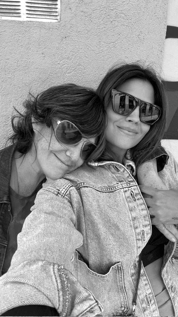 Claudia and Techy Fatule in Madrid, Spain