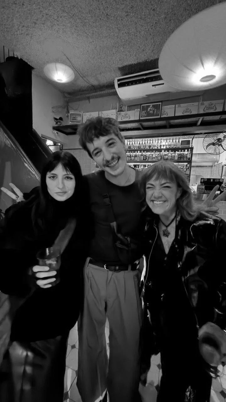 Tatu Glickman, Toto Rovito, Claudia Brant, Shorta release party, Buenos Aires July 2026