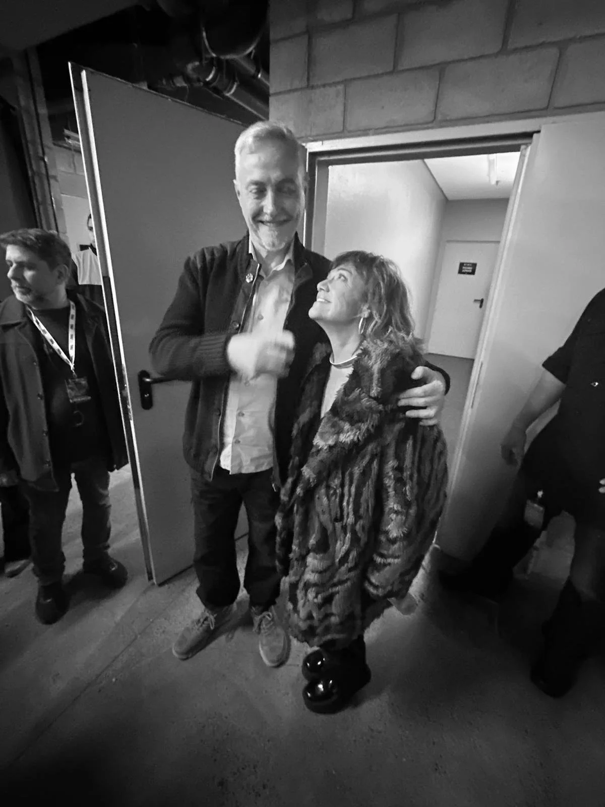 Claudia Brant with Pedro Aznar, Movistar Arena, Seru Giran, July 2026