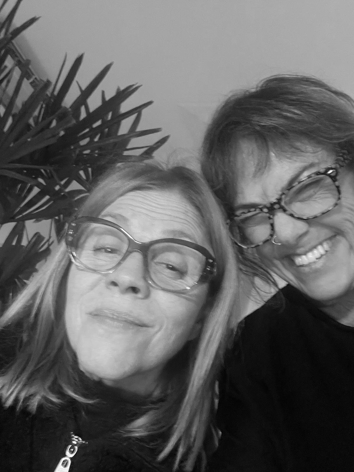 Marcela Moelo and Claudia Brant writing in Palermo, Buenos Aires, August 2026
