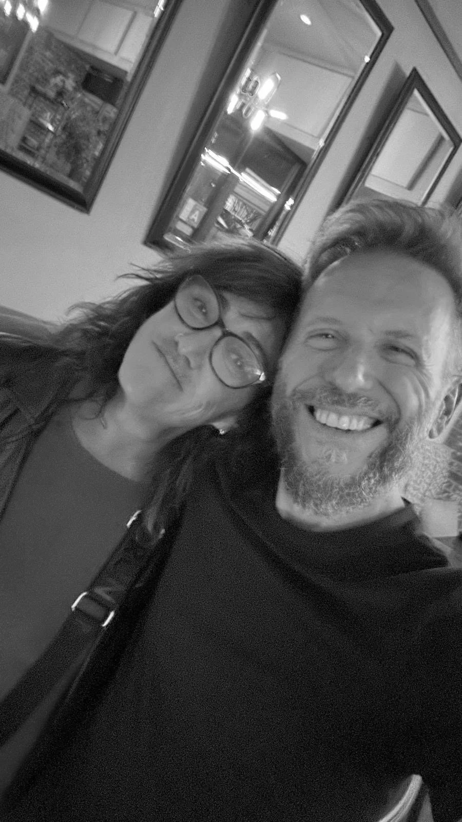 Claudia Brant with Noel Shajris. Los Angeles, June 2026