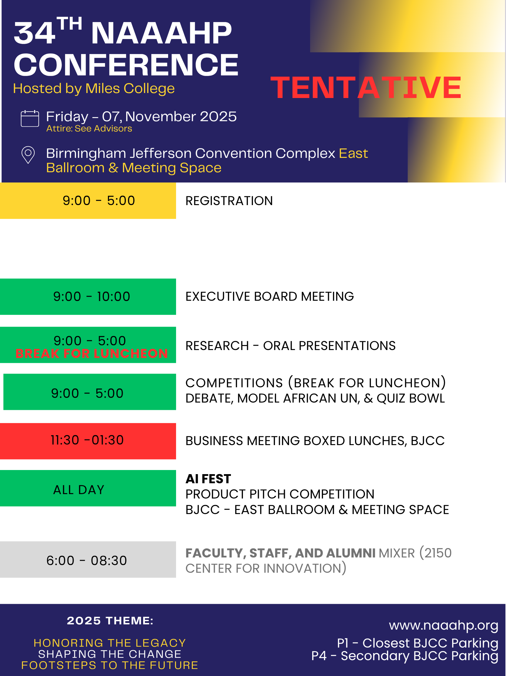 Page 2 - NAAAHP Conference - Event Schedule.png