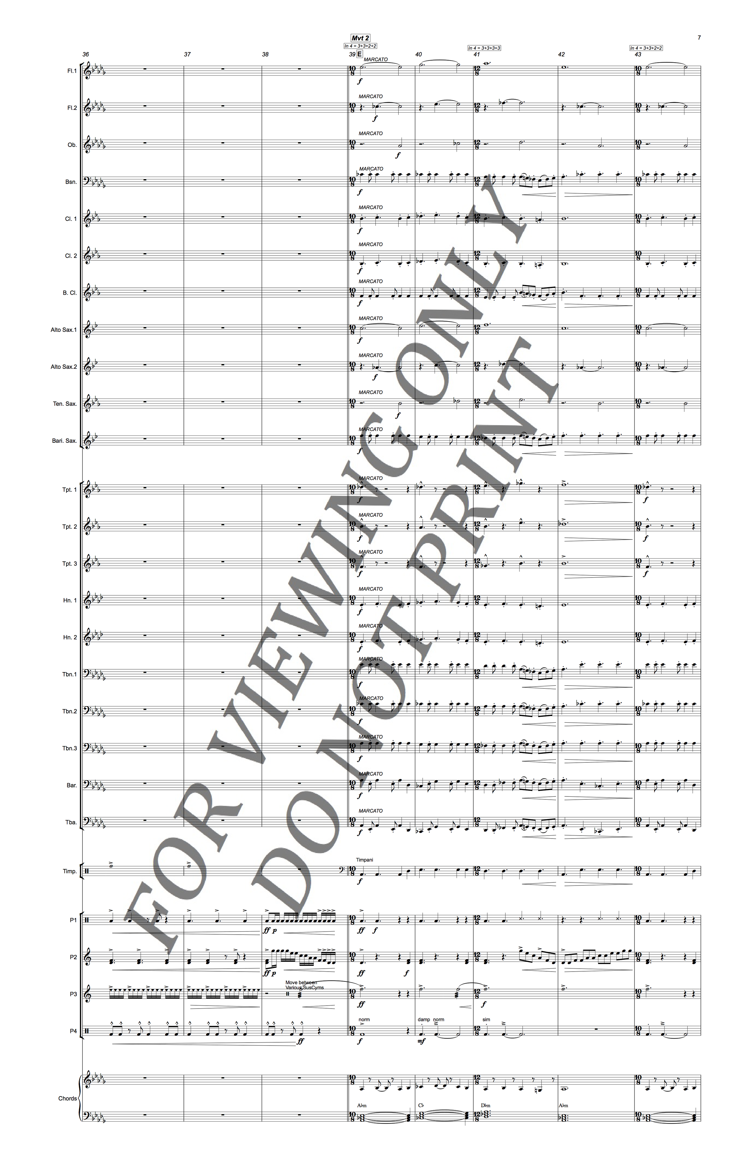 Christopher Sakowski Music Parallel Reflections 7