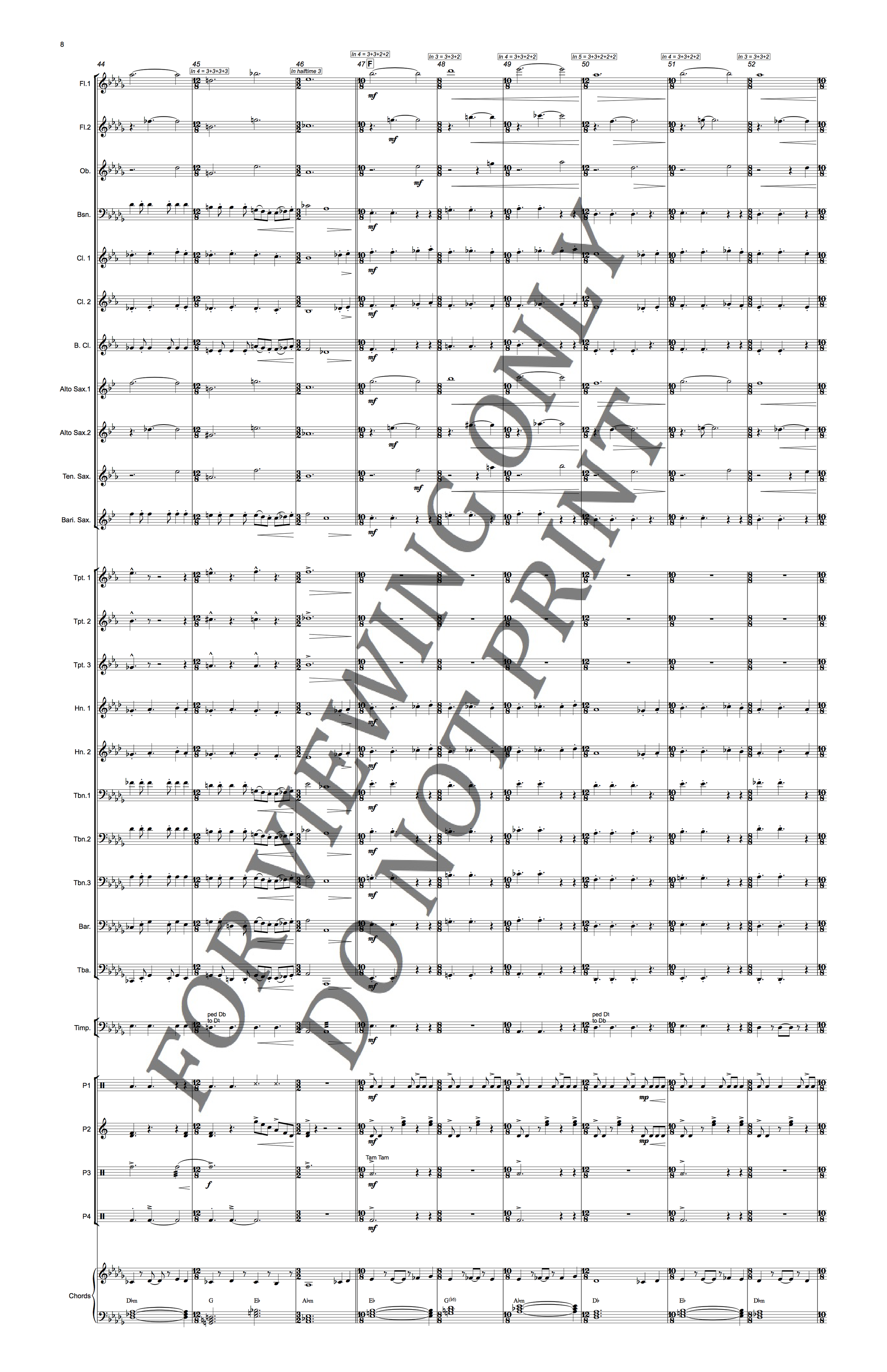 Christopher Sakowski Music Parallel Reflections 8