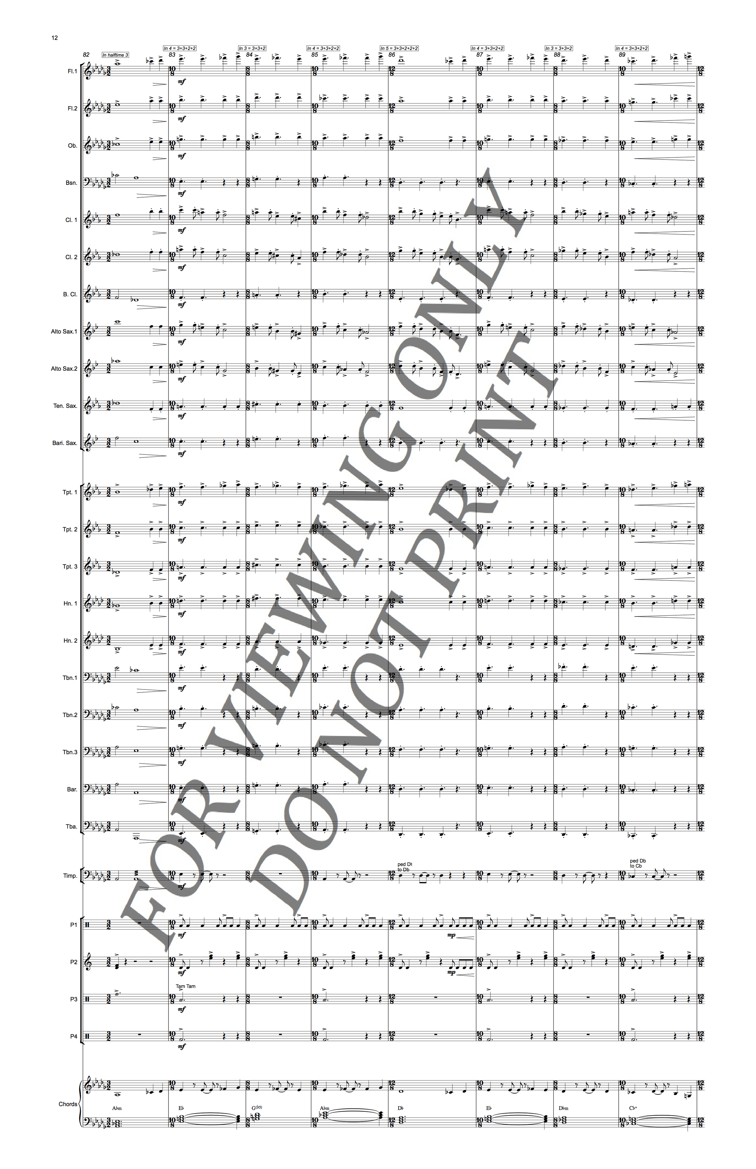 Christopher Sakowski Music Parallel Reflections 12