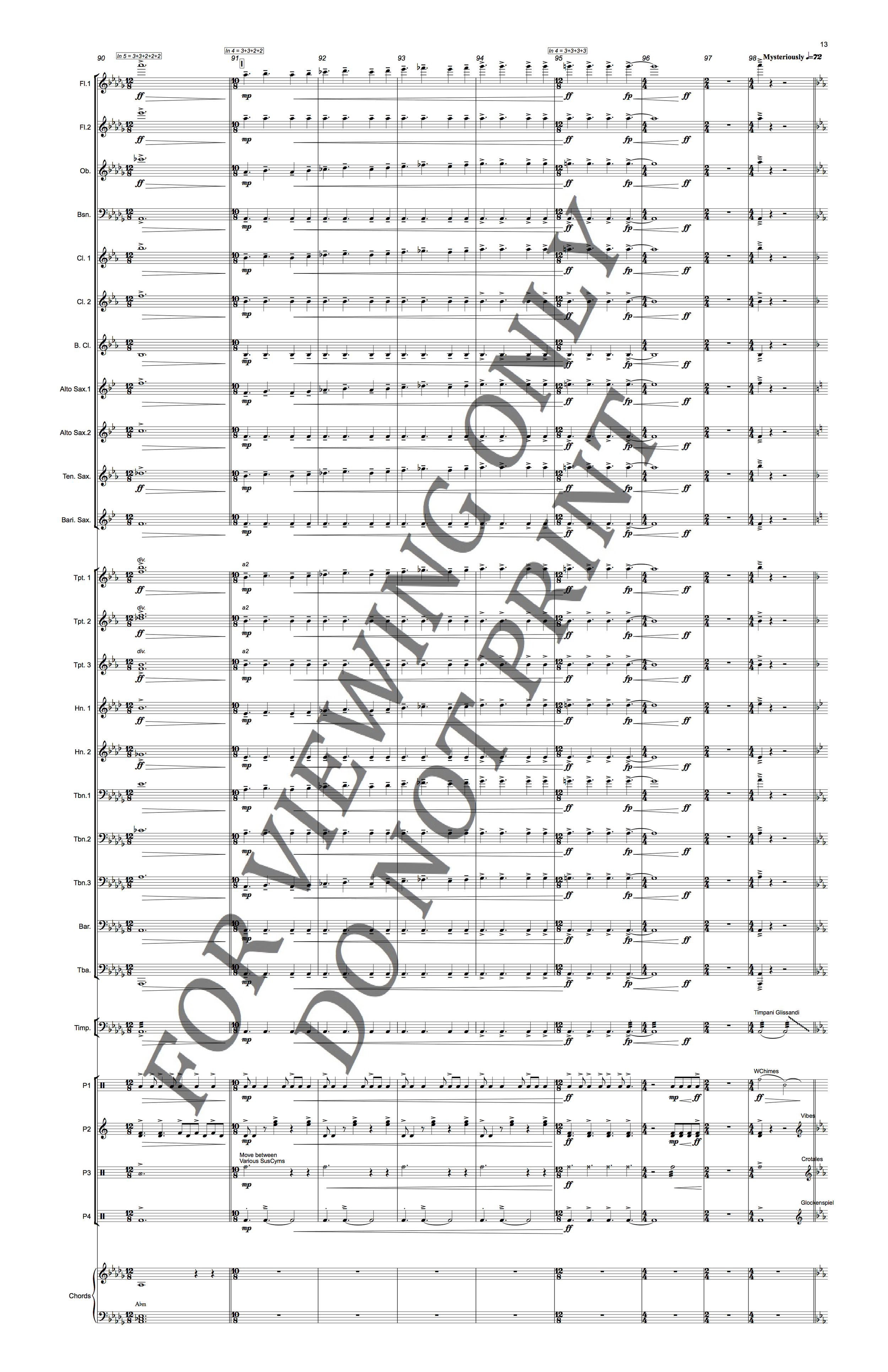 Christopher Sakowski Music Parallel Reflections 13