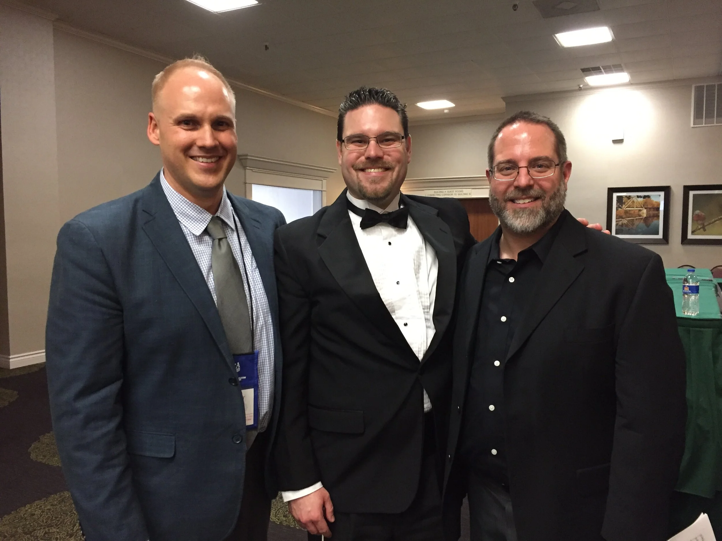 Premiere of "For A Friend..." at Missouri Music Educators Association Convention (Chris Sakowski, Joe Padawan, John Twernbold)