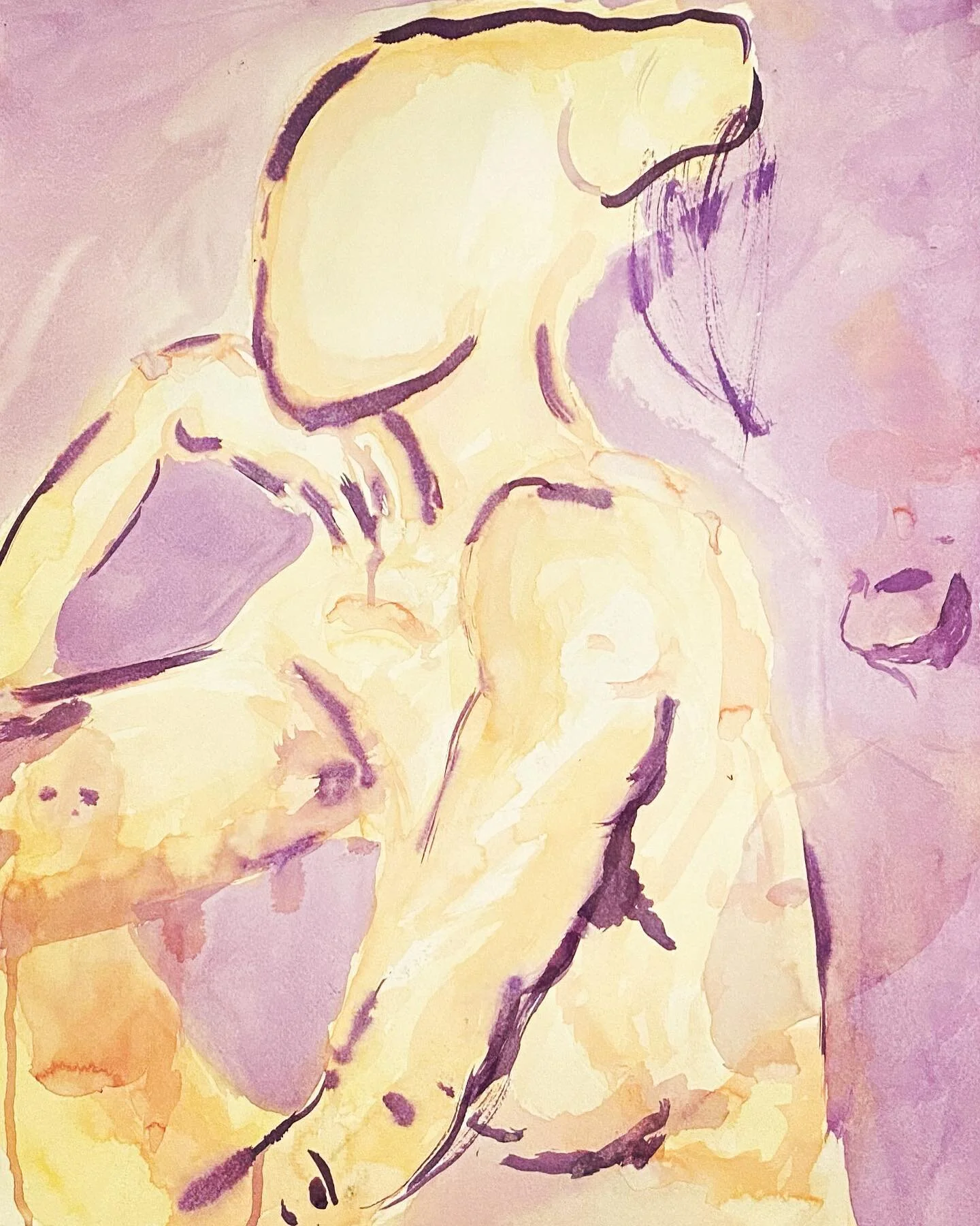 2012 ~ drawing class -- revisiting old work. 

#art #drawing #ink #color