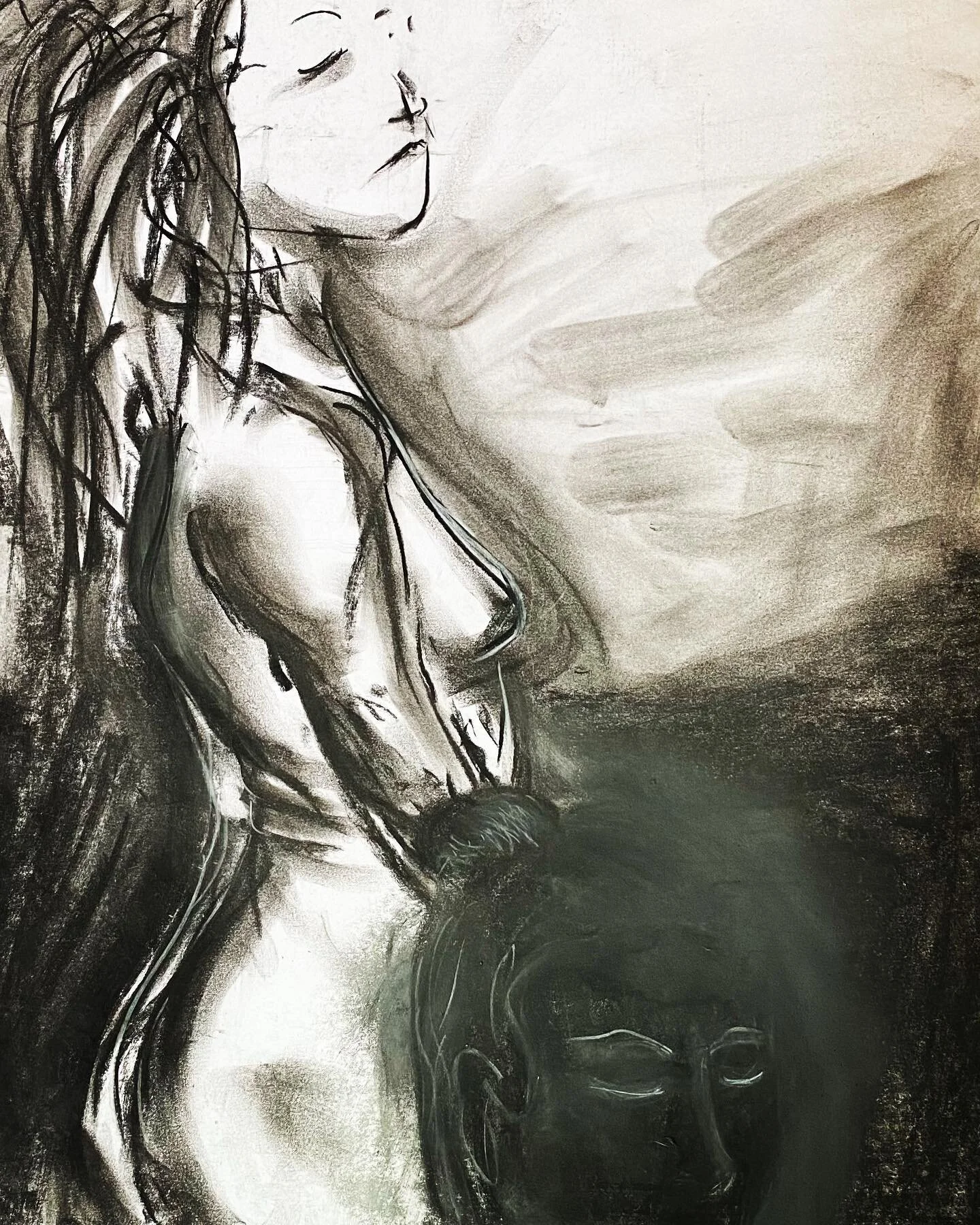 Throwback to my drawing class in 2012~ #charcoaldrawing 

#drawing #art #conceptart #illustration