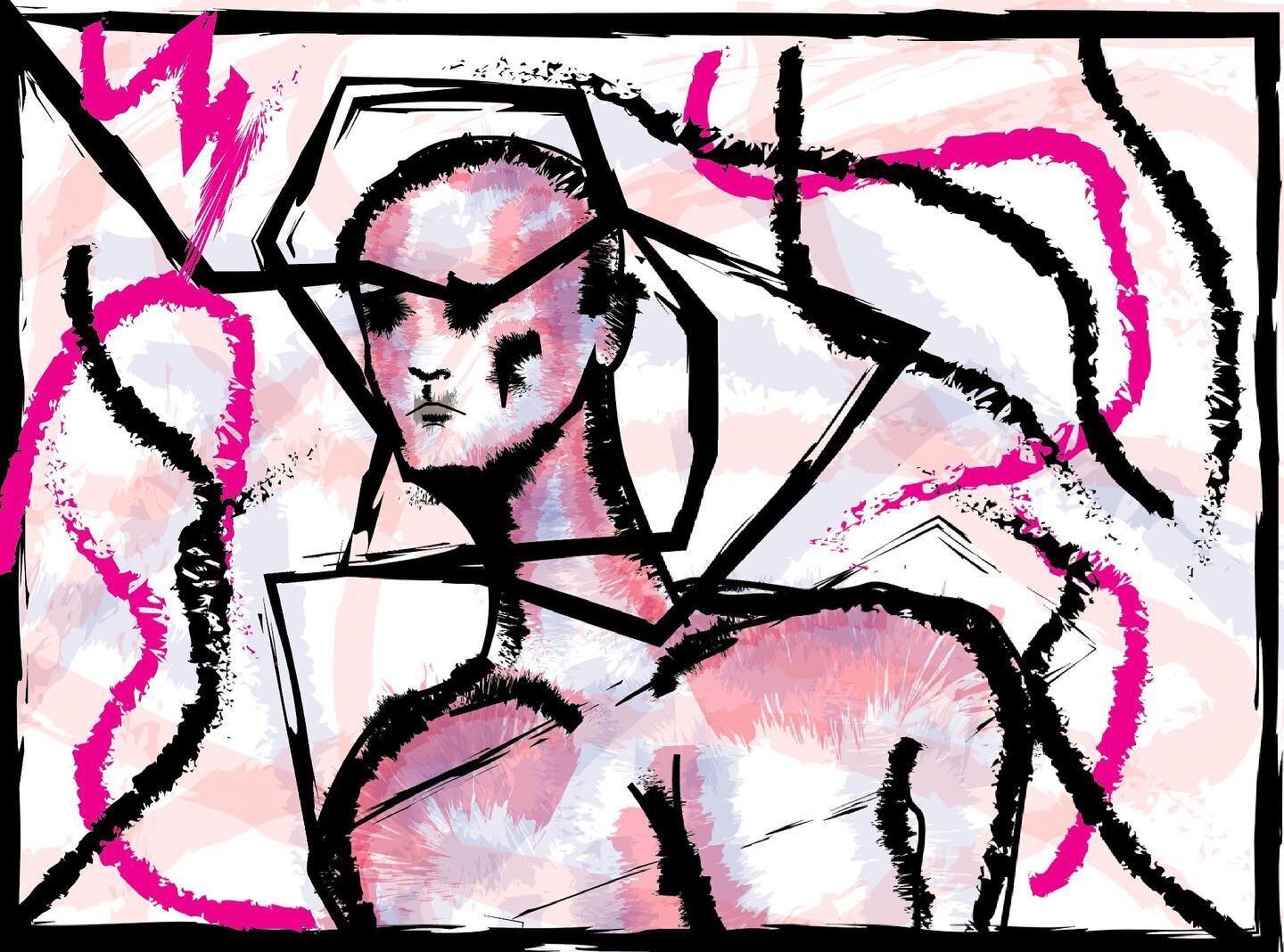 Playing around, thought it was fun. #abstractart #art