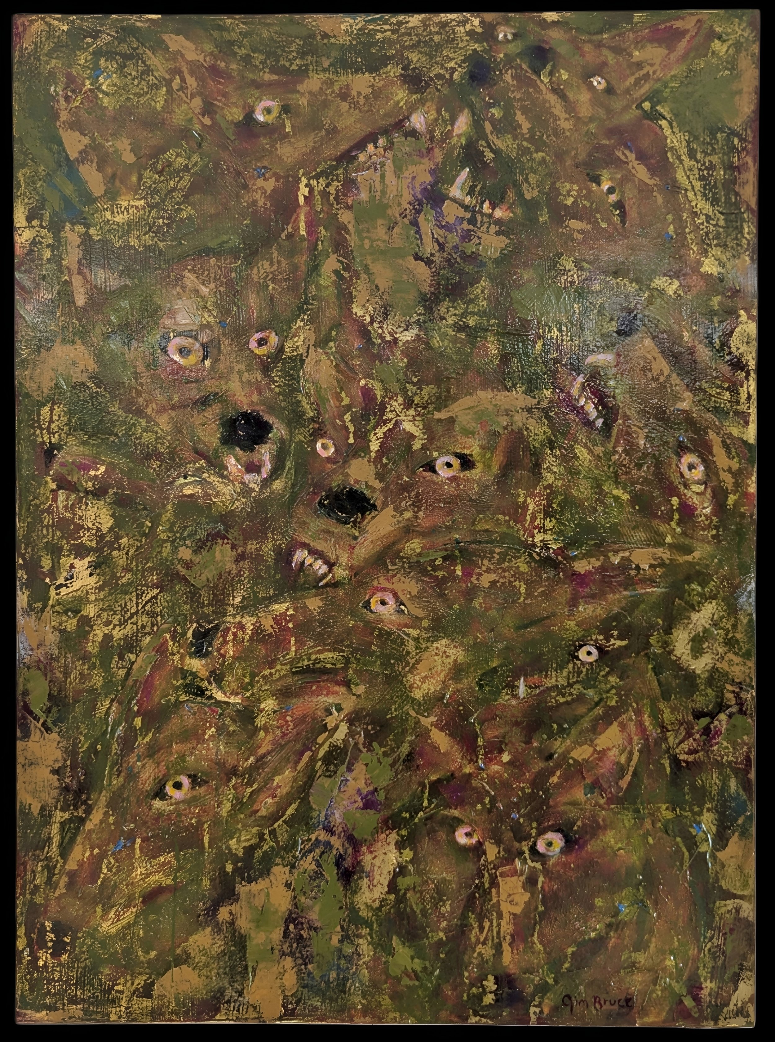 The Dissidents / Oils on Panel 18 X 24 / $500.00
