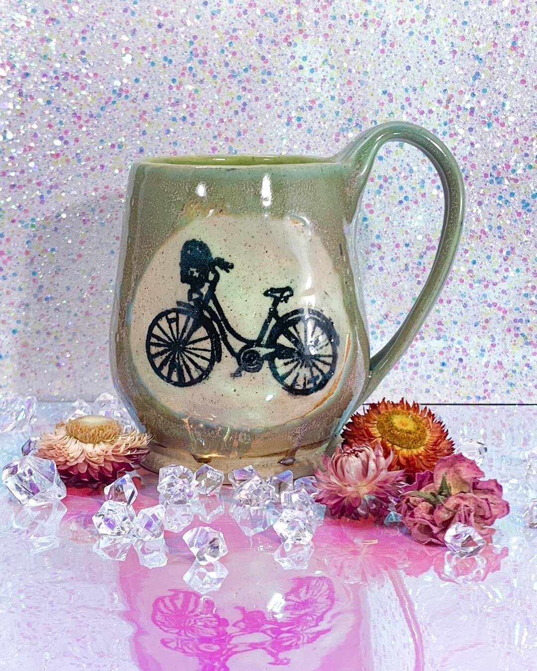 Cue that one Queen song 🚴&zwj;♀️ 

#stonewarepottery #witches #ceramics #potterymaking #howiamaco #stoneware #makersgonnamake #lifewithceramics #madeinohio #ohiomade #artmakescbus #craftersofinstagram #maker #handmade #witchesofinstagram #instapotte