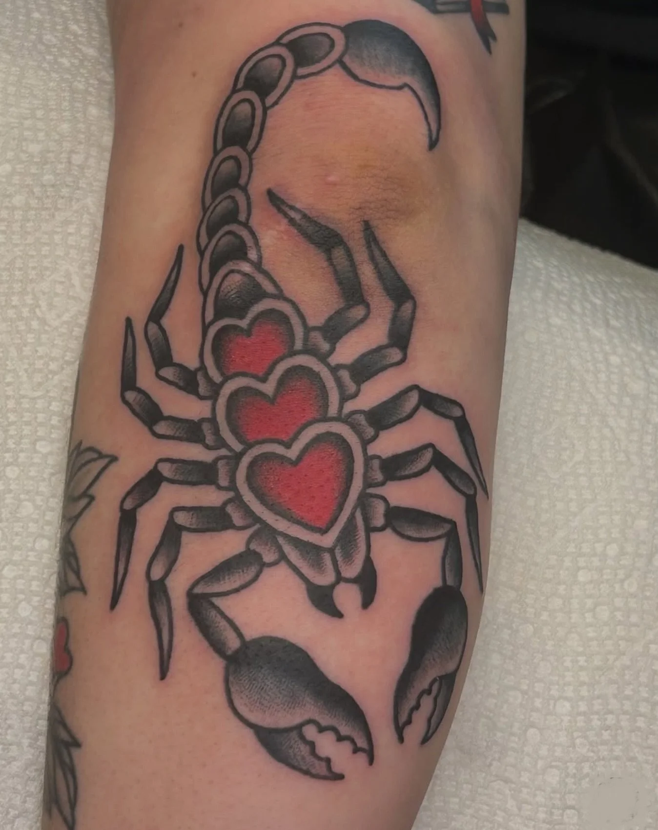 Love scorpion by Bryce

@ivey_ink_  has her books open Friday through Monday.
DM @ivey_ink_ directly to book an appointment or try your chance at a walk in any day Bryce is in the shop 
&bull;
&bull;
&bull;
&bull;
&bull;
&bull;
&bull;
#seattletattoo 