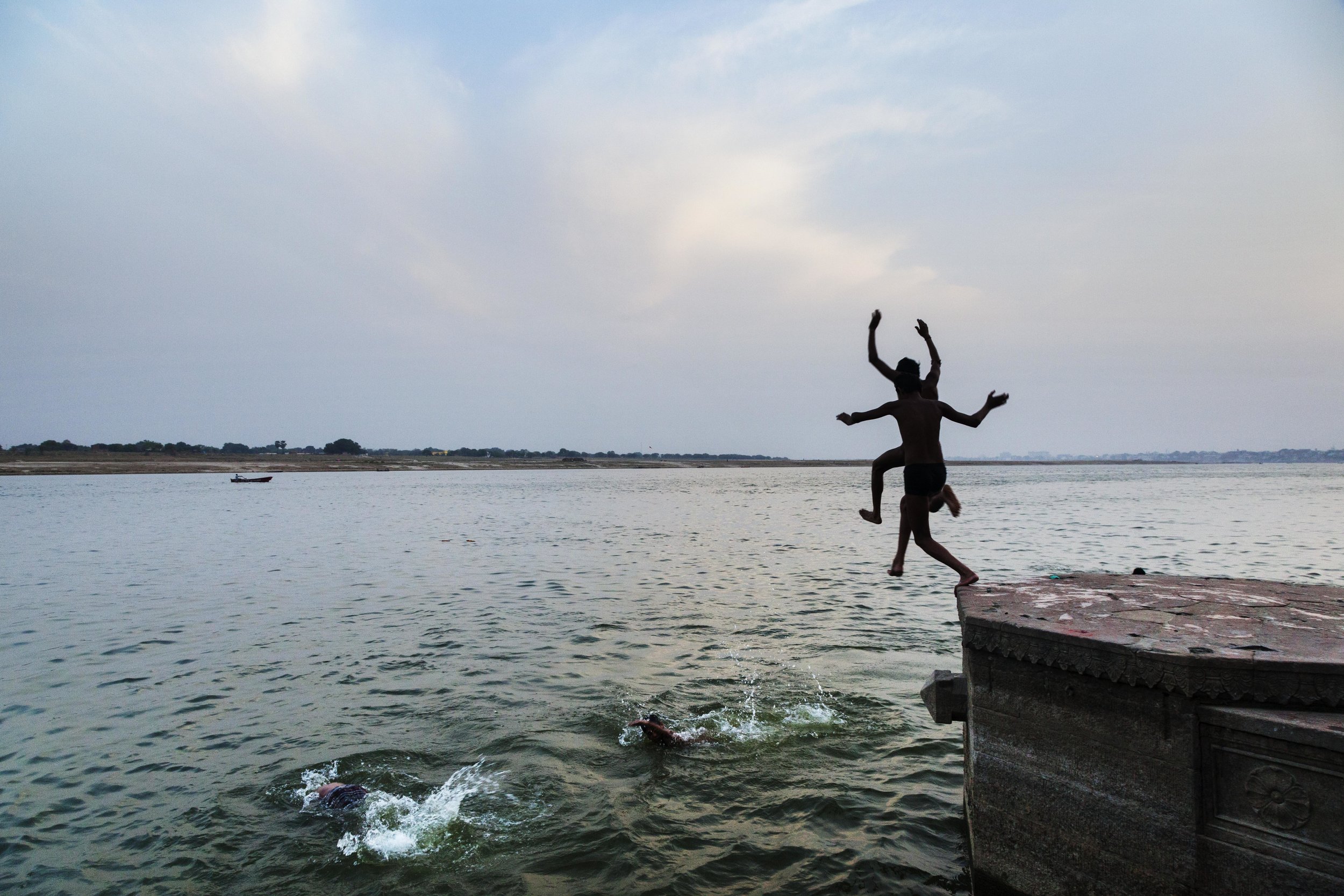  Atul Bhalla,&nbsp; Leap from Panchganga , 2015 