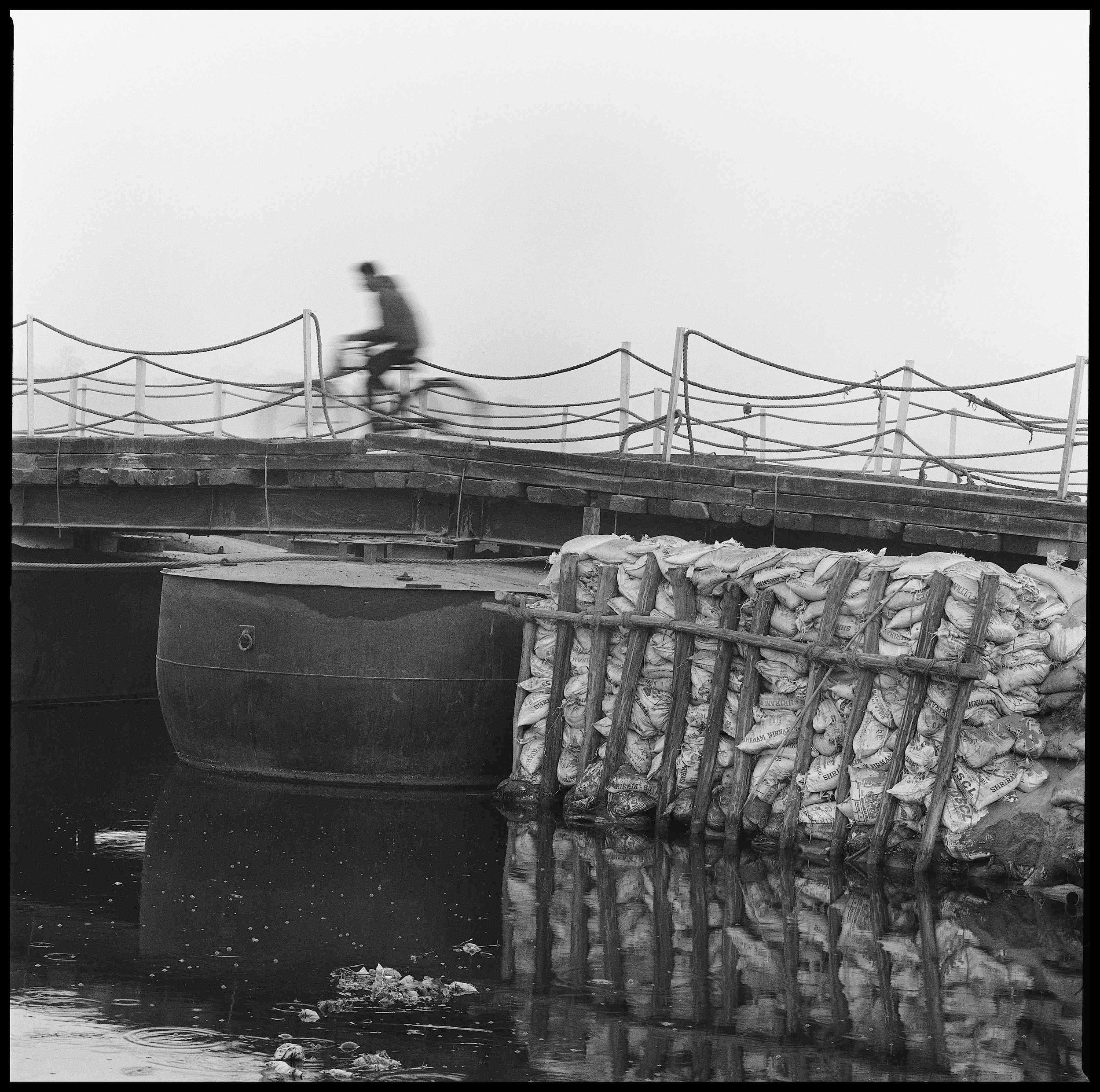  Serena Chopra,&nbsp; Pre-Monsoon Bridge Across the Yamuna River , Delhi 2009 