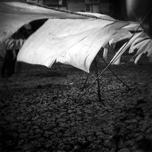 Annu Palakunnathu Matthew, Billowing Fabrics, Memories of India, 1998