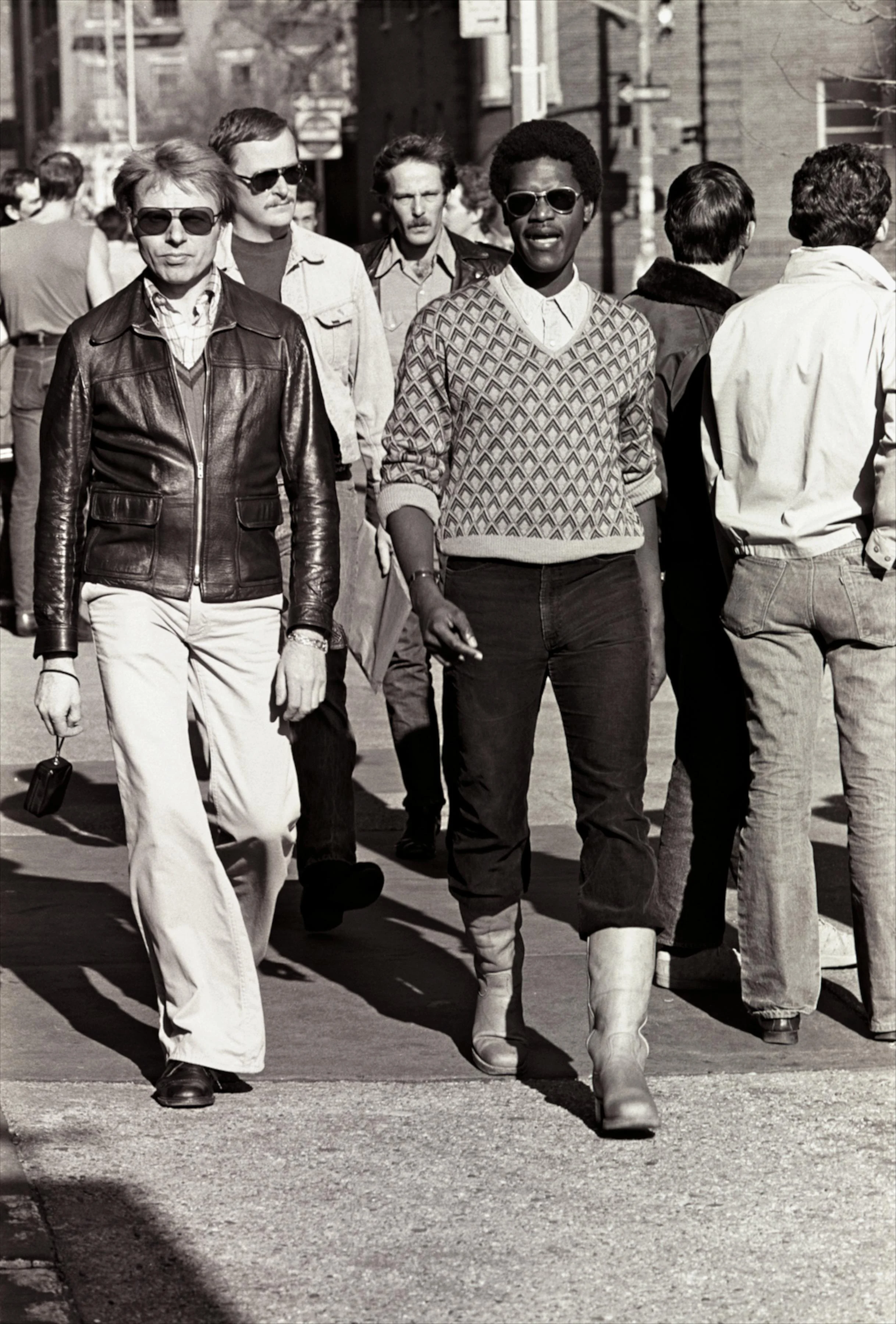 Sunil Gupta, Untitled #8, Christopher Street, New York, 1976.