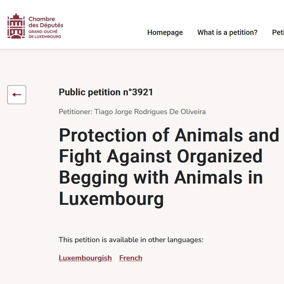  Animal welfare or stigmatization: Petition Sparks Debate