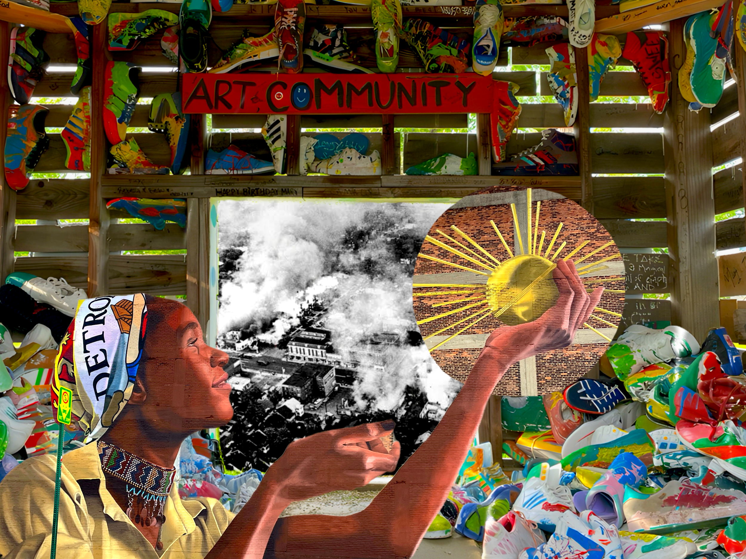 What Time Is It? A Cultural &amp; Civic Archive: from Detroit to Palestine by Irina Zadov. Sixty Inches from Center. November 17, 2025.