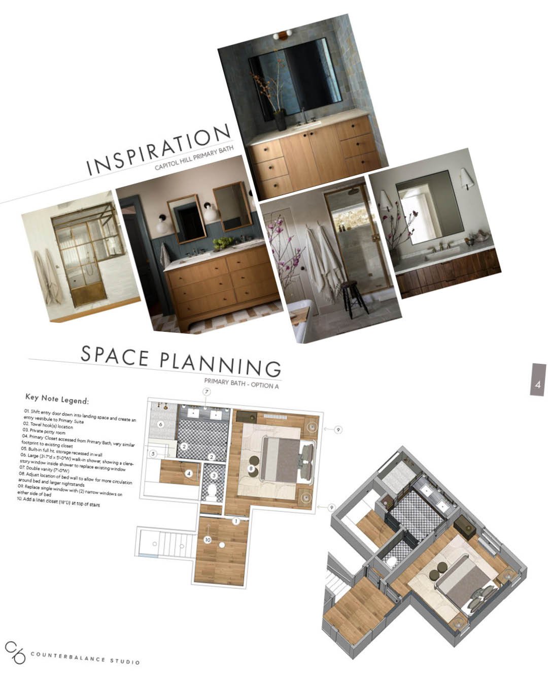 Remember the basement wellness retreat we shared a while back? Well, we&rsquo;re heading upstairs! 

Our clients invited us back to dream up an ensuite for their primary suite. We&rsquo;re honoring this 1905 craftsman&rsquo;s roots while injecting so