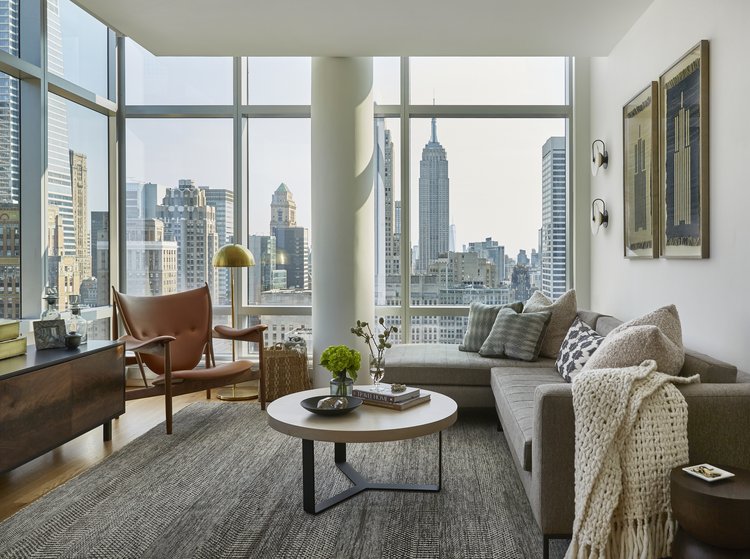 Penthouse Luxury Interior Design | Midtown Manhattan — counterbalance ...