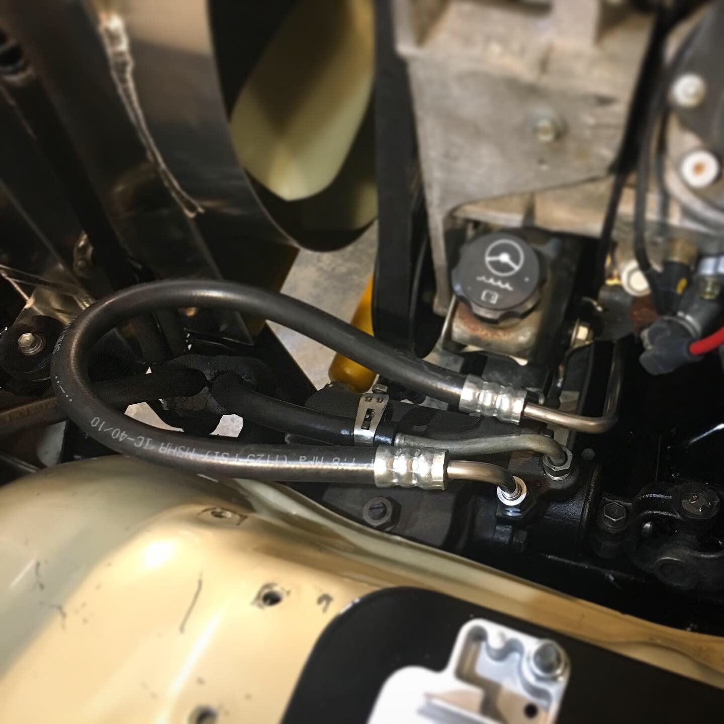 Fj60 Fj62 Fj80 Power Steering Hose Ls Swap Mosley Motors