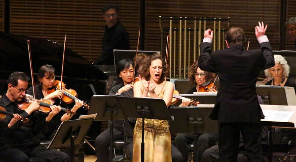with George Manahan and the New York City Opera Orchestra