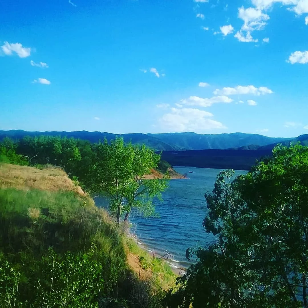 Enjoying the great outdoors at Chatfield State Park in Colorado (June 2019)
