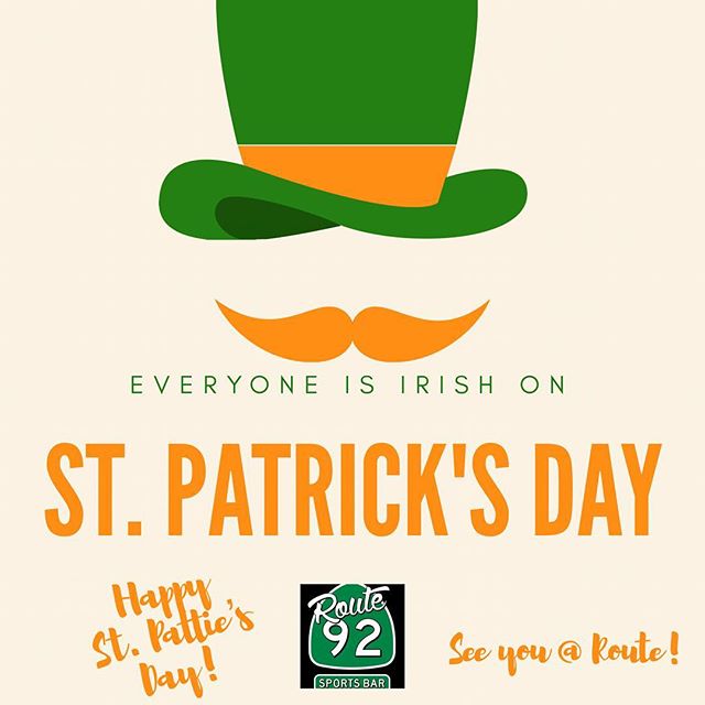 Luck be to you tonight! #happystpatricksday #route92 
#sanmateo #wherewillyoube #luckyyou