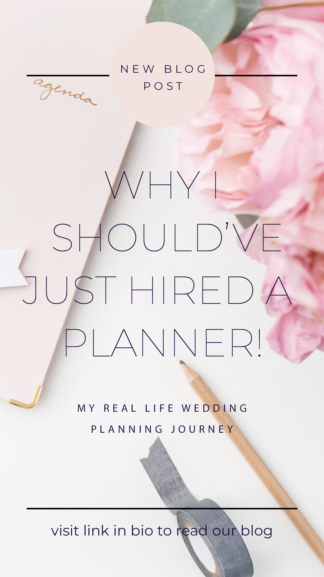 Girl, trust me. you should hire a planner