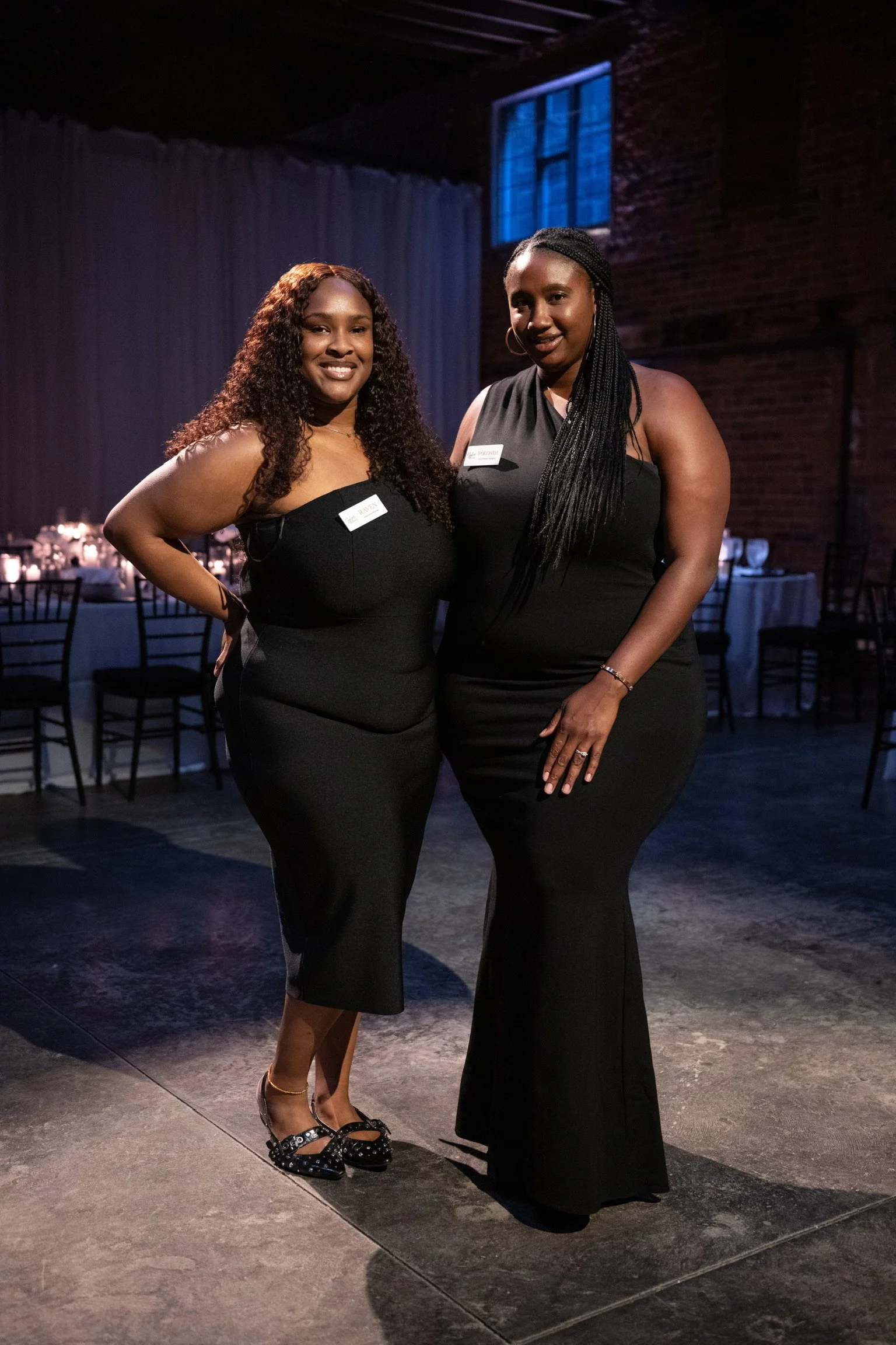 Team BLE at neon house in norfolk, virginia for a wedding