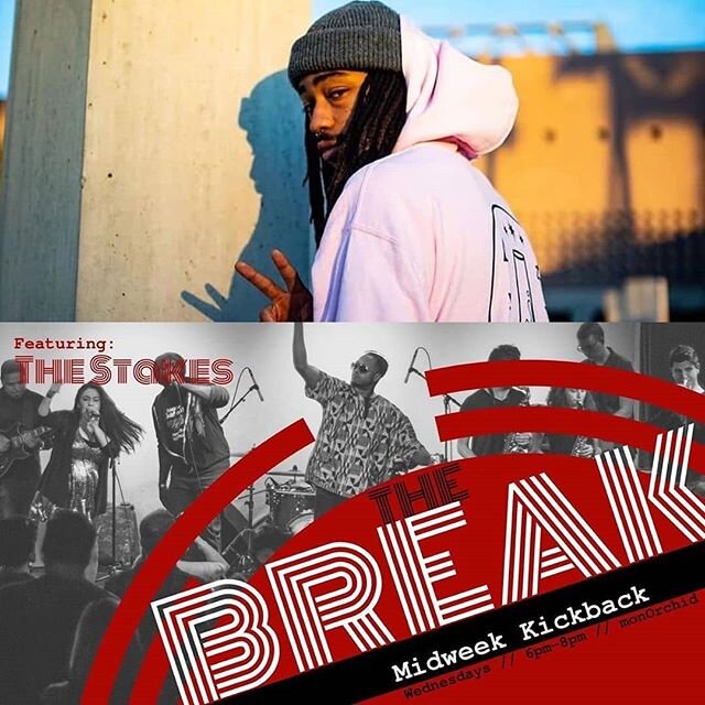 👇🏼 T  O  N  I  G  H  T 👇🏼
#Repost @thestakesmusic
&bull; &bull; &bull; &bull; &bull; &bull;
Today! At @themonorchid! 
It&rsquo;s #TheBreakPHX with @thestakesmusic w/ special guest @nutter_tut from @optimysticalmusic 
6-8:30pm
Free to the public a