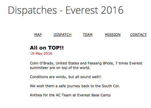 Official AC Dispatch!