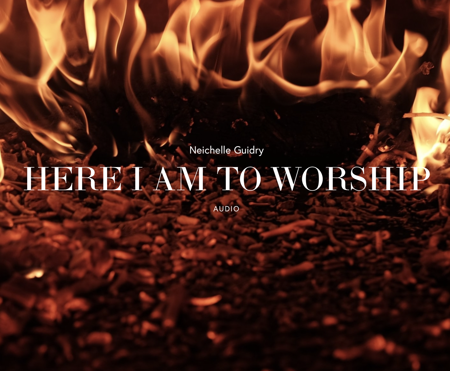 "here i am to worship"