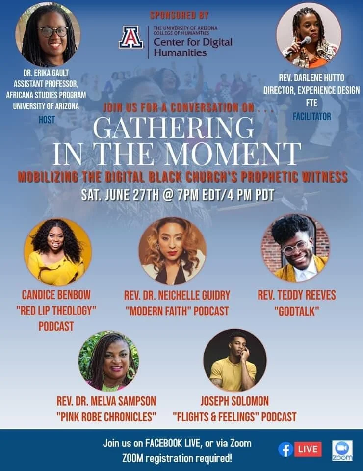 Panel: Gathering the Moment: Mobilizing the Digital Black Church's Prophetic Witness